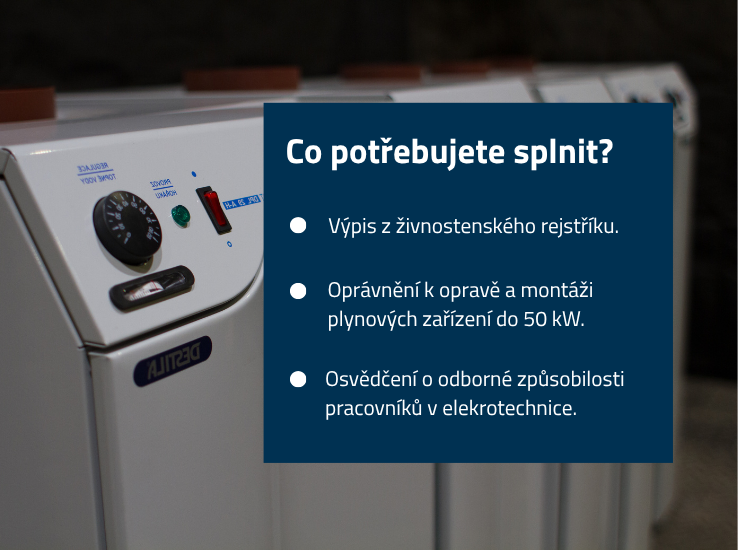 Co potřebujete splnit